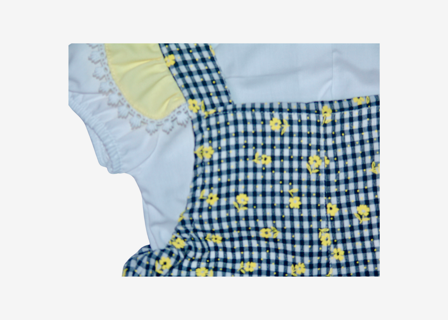 Daisy Checkered Two Piece Set