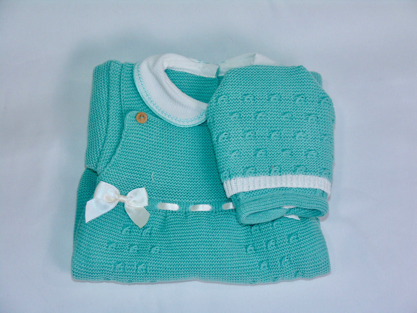 Billy Romper Knitted Set
