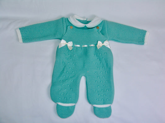 Billy Romper Knitted Set