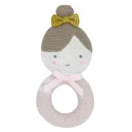 Sophia the Ballerina Knitted Rattle